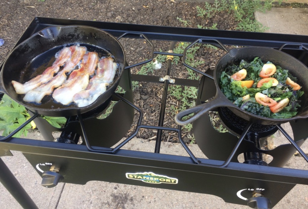 stansport outdoor - cooking with this stove is much like cooking on a professional gas...