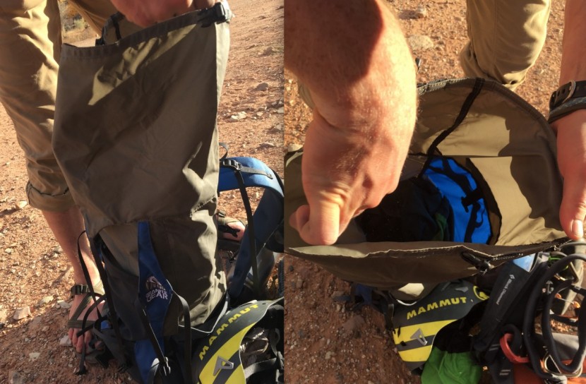 granite gear virga 26 - the roll top design will let you overstuff the pack if needed. the...