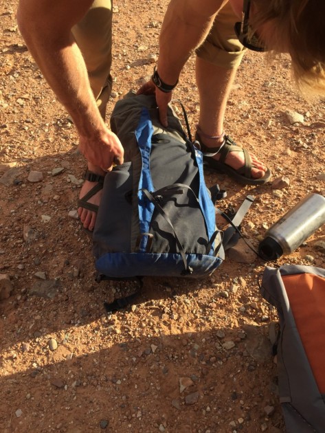 granite gear virga 26 - the water bottle pockets are large enough for a standard 1 liter...
