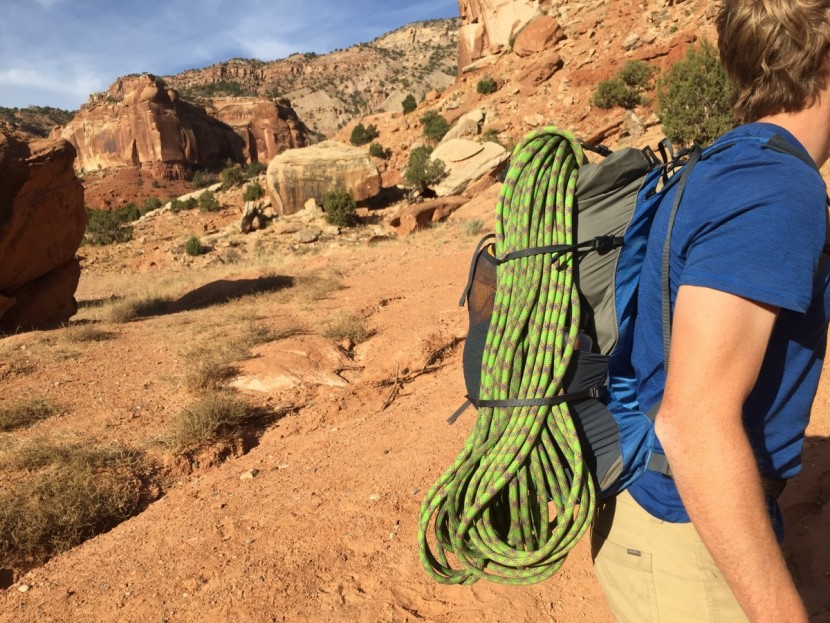 granite gear virga 26 - as you can see, the pack is frameless and has a small hip belt. if...