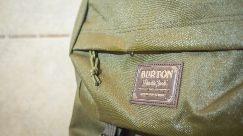 burton tinder - even though this pack had the appearance of being fully saturated...