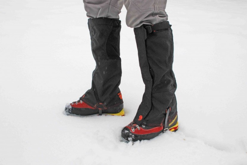 mountain hardwear ascent - as you can see, this model has enough room for double boots, but not...