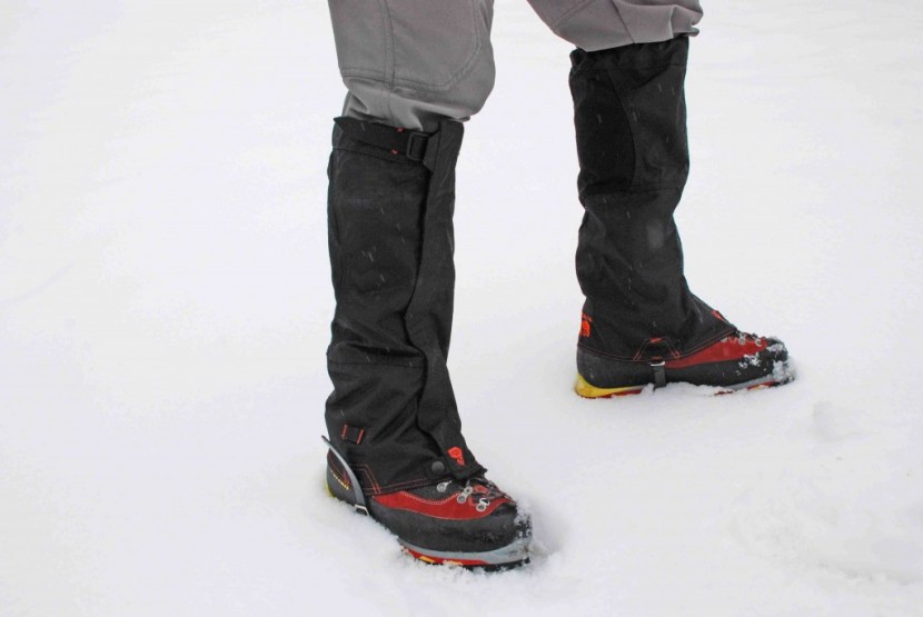 mountain hardwear ascent - these gaiters provide ample coverage, but if they fit too lose over...