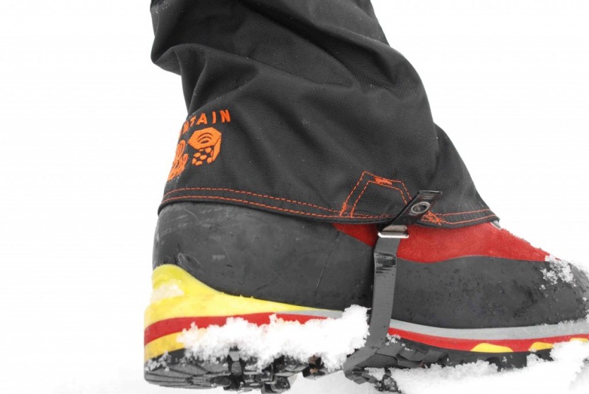 mountain hardwear ascent - the thin metal piece that the instep strap secures through broke...