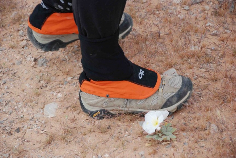 outdoor research ultra trail - the ultra trail in its element - sandy desert conditions. this...