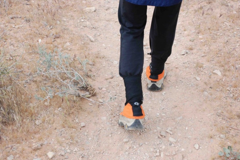 outdoor research ultra trail - watch out for those spiky plants! the soft material is easily...