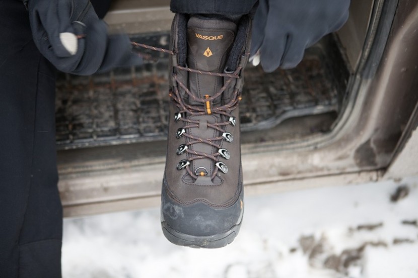 vasque snowburban ii ultradry - these boots don't require any threading or hooking of the laces...