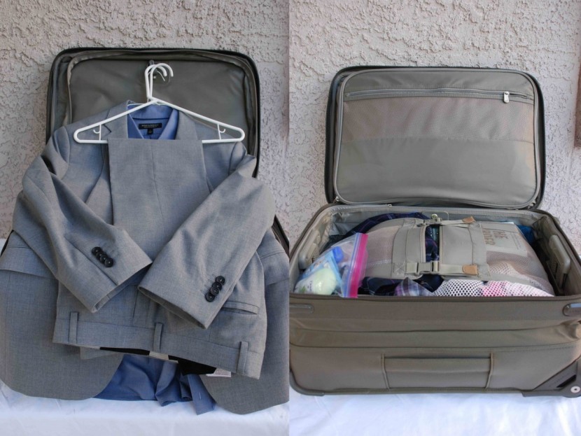 briggs and riley baseline domestic - rico suave. features like the tri-folding suiter impede on packing...