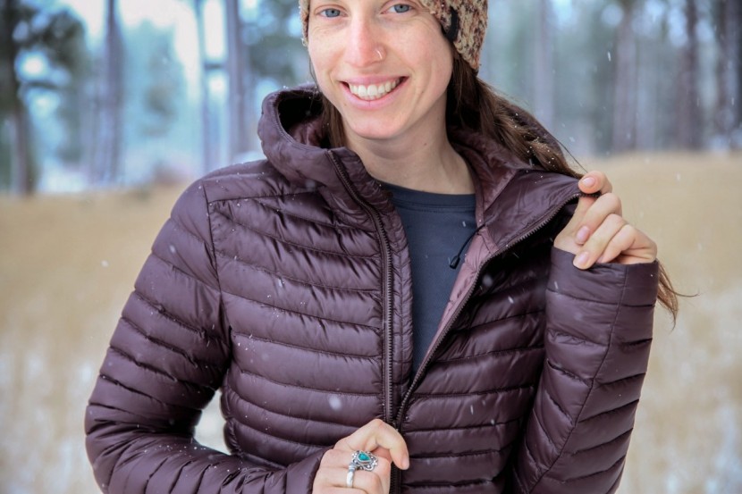 arcteryx nuri - the hood isn't detachable, but it's so lightweight we could barely...