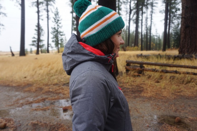 helly hansen long belfast - going for stormy walks in the rain weren't an issue in this jacket...