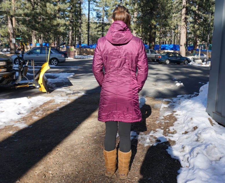 columbia mighty lite - from the front this jacket looks too loose around the chest and the...