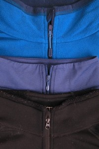 arc'teryx rho ar - from top to bottom: the microchill 2.0, the warm, and the rho ar. we...