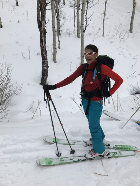 salomon iceglory for women - style points for the iceglory pant.