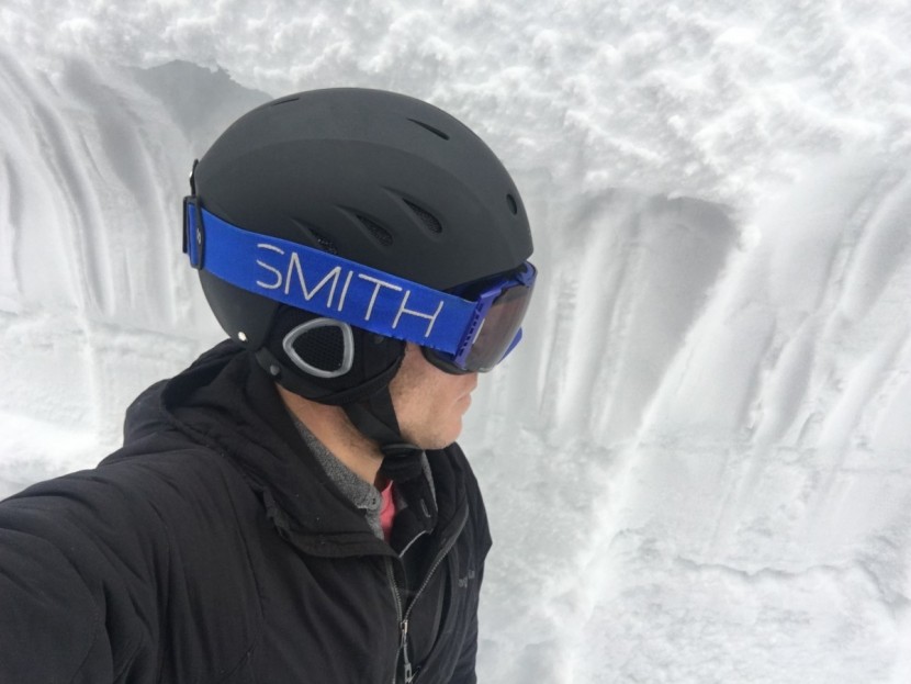 lucky bums snow sport - clean lines and a sleek look are one thing the lb helmet does well.