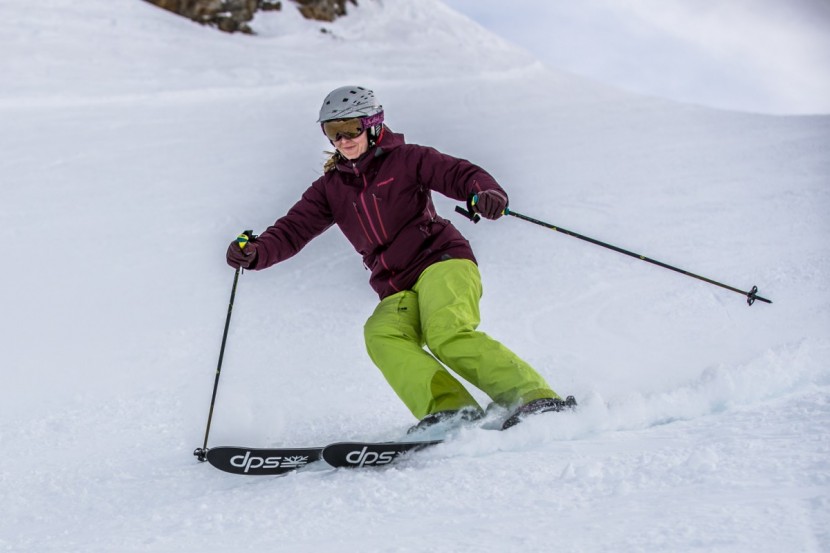 dps nina 99 foundation - the dps skis' nina 99 foundation is an unremarkable ski that took us...