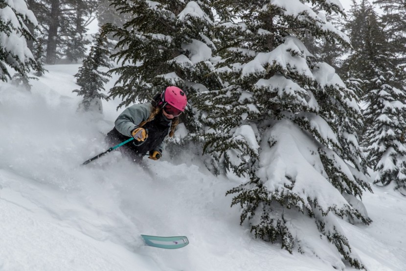 head great joy - these skis will swivel underneath you in the deep snow.