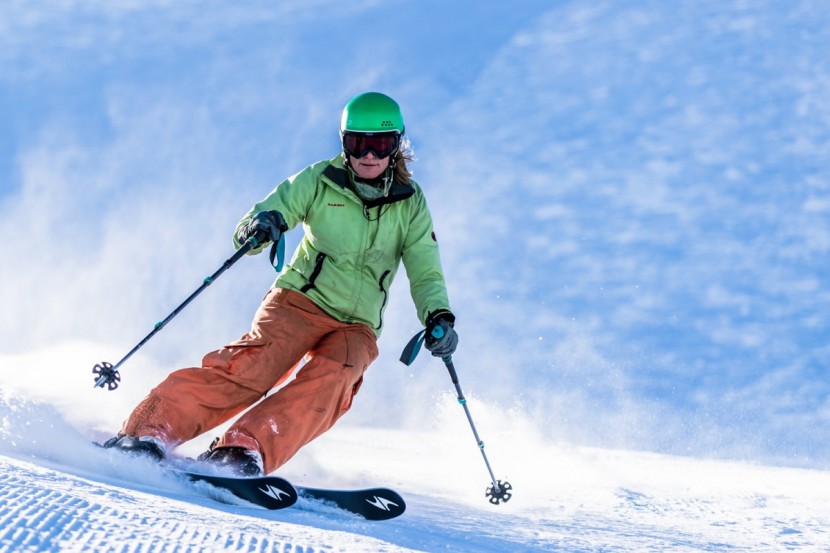 blizzard samba - the sambas have good edge hold and like to carve larger radius turns.