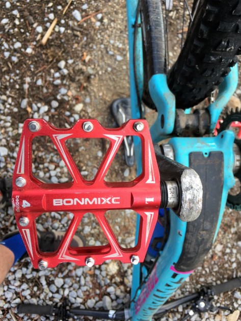 bonmixc 9/16" 4 pcs - besides being super lightweight, few pedals make it obvious which...
