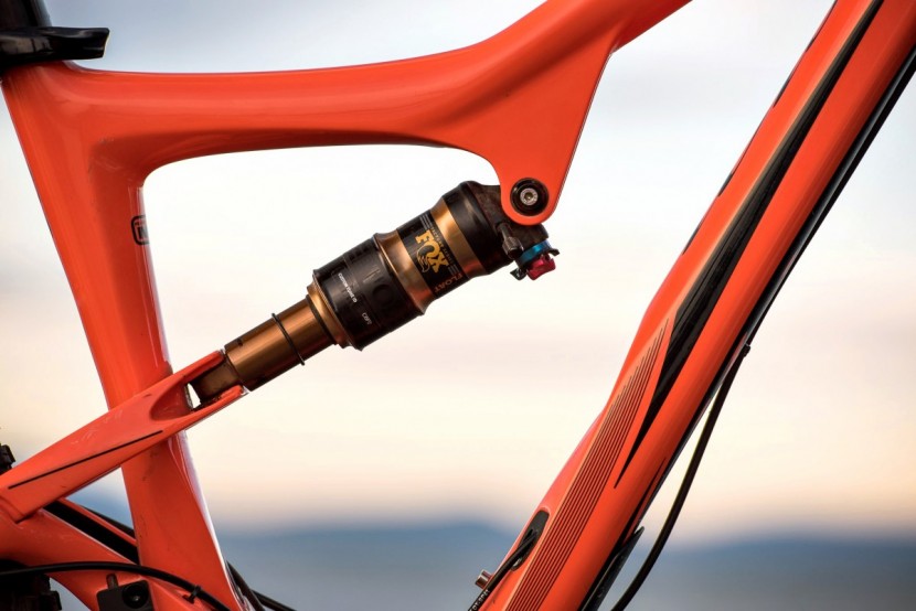 ibis ripley ls 2017 - we ran through the travel on the ibis's fox factory float dps rear...