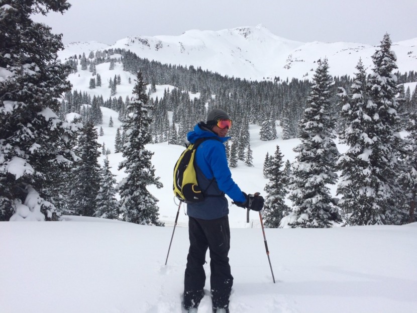 the north face free thinker - backcountry skiing in the san juan mountains was the primary means...