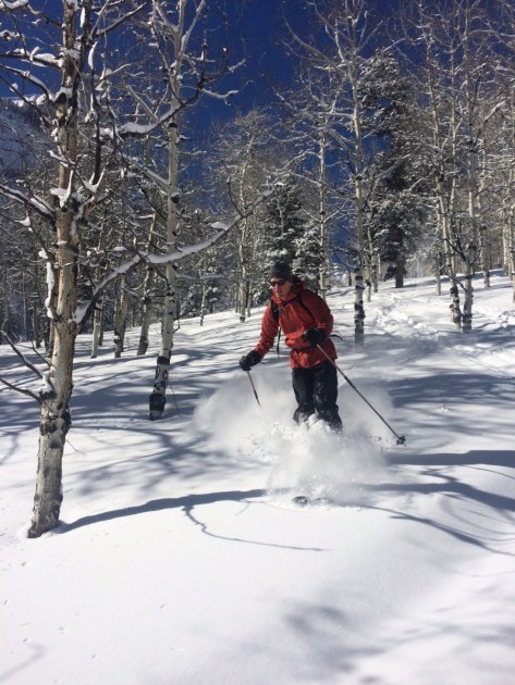 the north face fuseform brigandine 3l jacket - testing the fuseform brigandine 3l on a gladed slope in the...