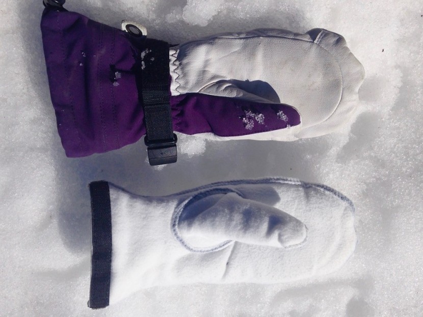 hestra heli mitt for women - the removable liners of the hestra heli mitt are soft and warm. our...