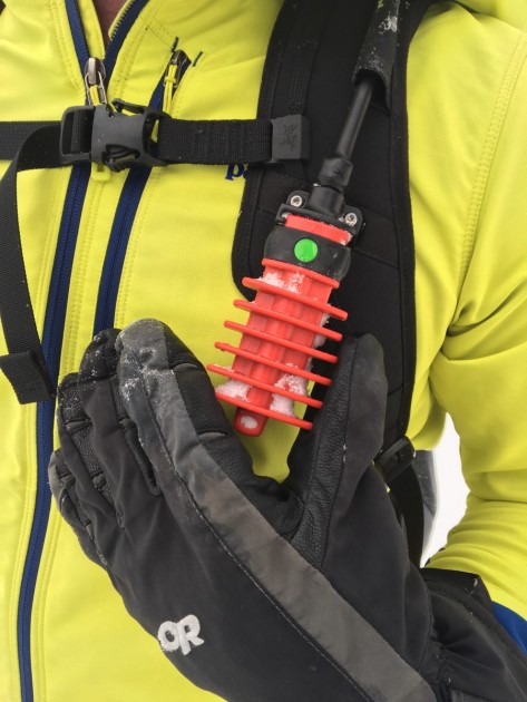 arc'teryx voltair 30 - the arc'teryx voltair 30 is very easy to arm. when you start...