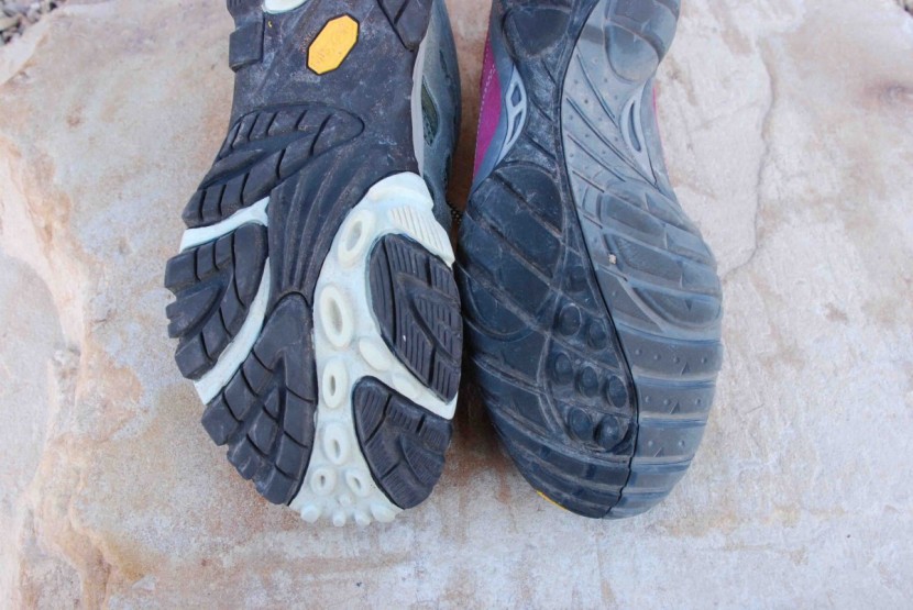 asolo outlaw gv for women - both the merrell (left) and the asolo (right) models have vibram...