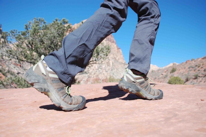 keen voyageur for women - there's not a lot of cushioning in the forefoot of this shoe, which...