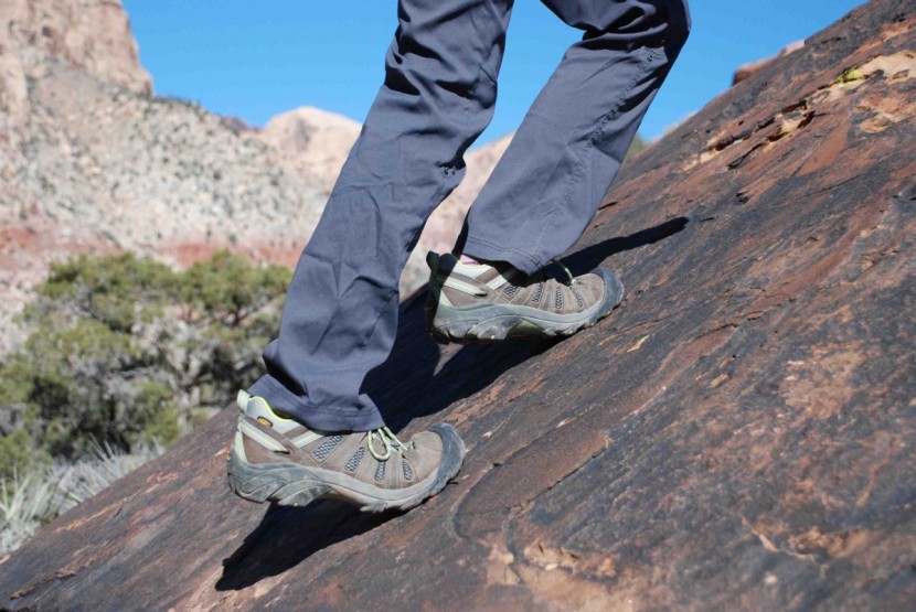 keen voyageur for women - we were able to hike up and down moderate slabs in these shoes with...