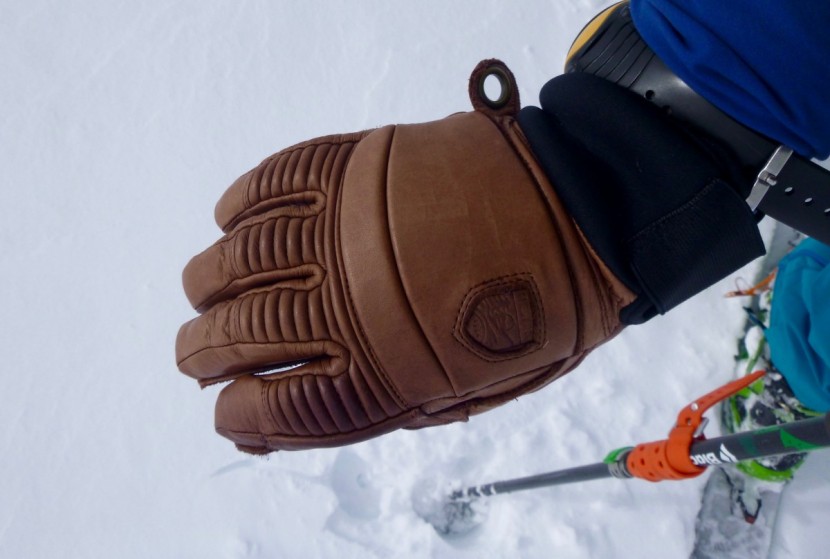 hestra leather fall line - the fall line is an excellent spring ski glove that is built to last...