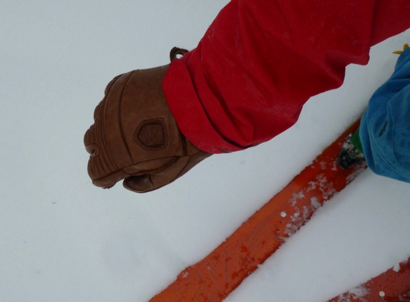 hestra leather fall line - the fall line offers very good weather resistance, but to keep it...