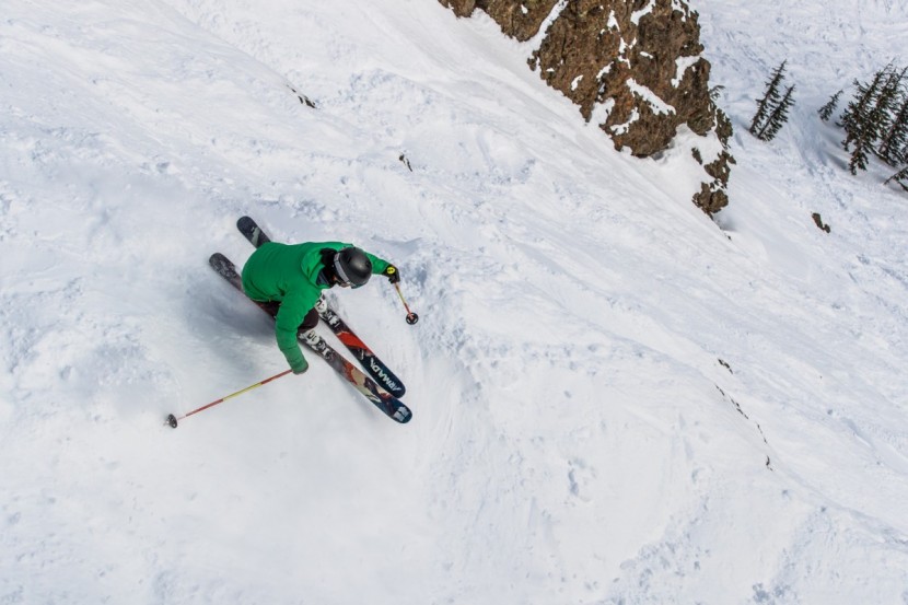 armada invictus 99 ti - steep bumps below for the armadas.