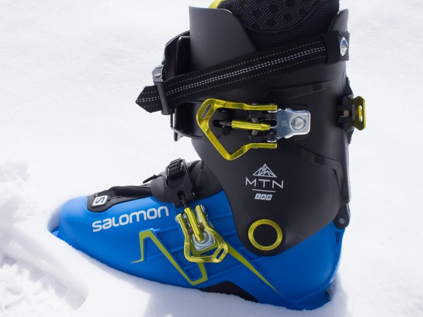 salomon s/lab mtn - it used to be that downhill performance of at ski boots was...