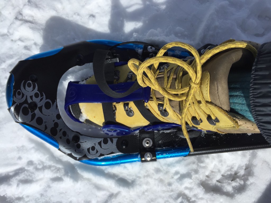 crescent moon gold 13 - flexible polymer straps evenly embrace the foot, both tightening and...