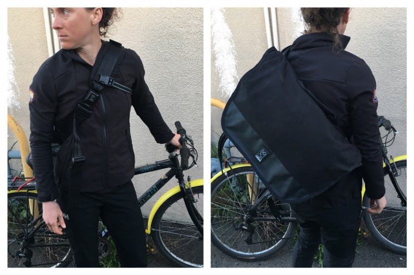 chrome buran ii - the buran messenger bag is comfortable for larger users, but...