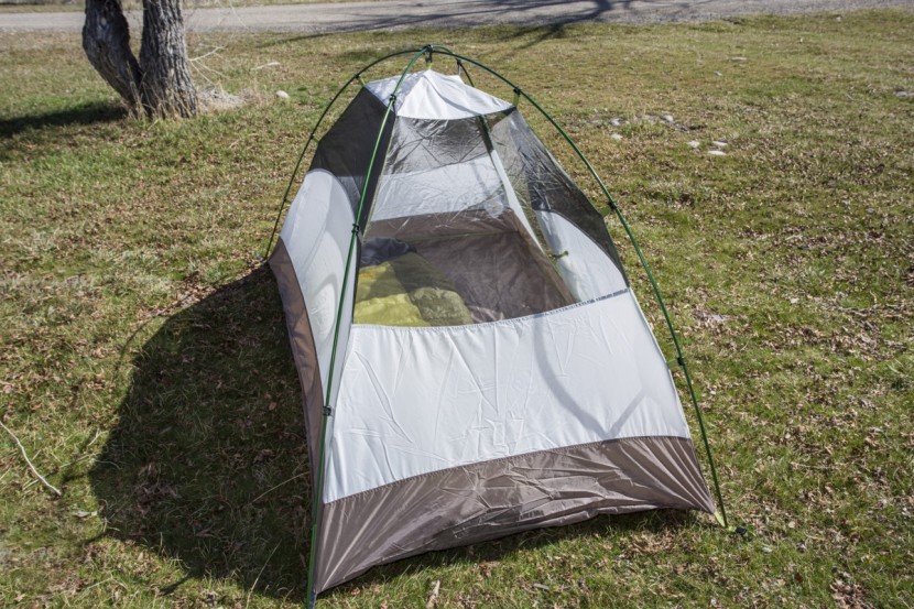 kelty salida 2 - the kelty salida 2's half-solid walls offer some privacy, but limit...