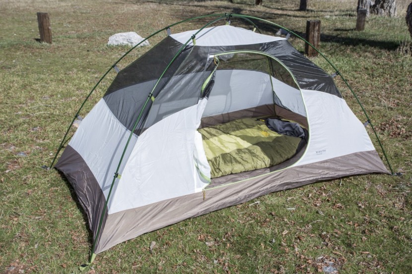 kelty salida 2 - the salida 2's half-solid sidewalls limited breathability in warm...