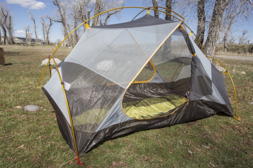 the north face triarch 2 - the triarch 2 without its fly.