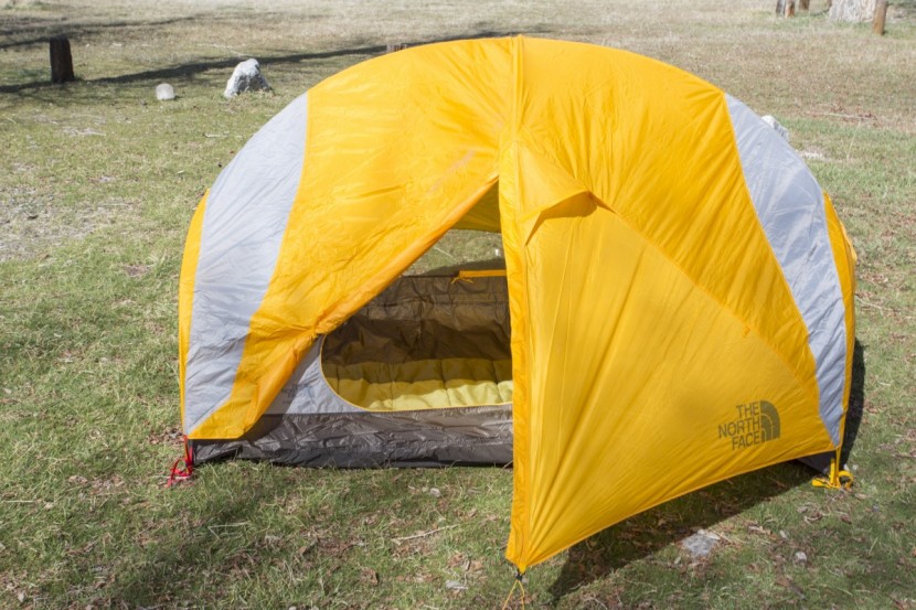 the north face triarch 2 - the triarch 2, set up with fly.