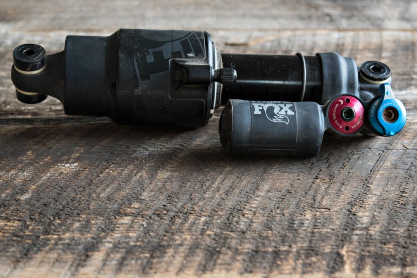 the original, recalled, rear shock -- a fox float x2.