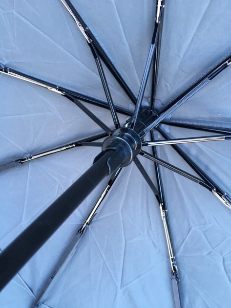 eez-y compact travel - the compact travel is well put together, but the odd number of ribs...