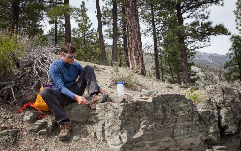 keen targhee ii - reviewer ross robinson laces up the targhees after lunch to crunch...
