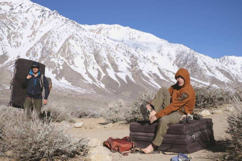 arc'teryx covert hoody - gearing up for another day of fleece testing and trying hard, our...