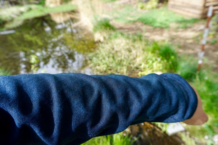 the north face fuseform progressor hoodie - you won't find any precipitation on the outside of this fleece, as...