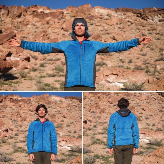 mountain hardwear monkey man grid ii hooded - the arms on this jacket are long, and the larger cut of this jacket...