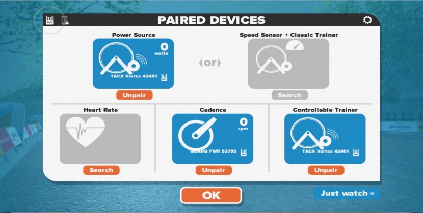 tacx vortex smart - the tacx vortex paired easily with third-party applications, but the...