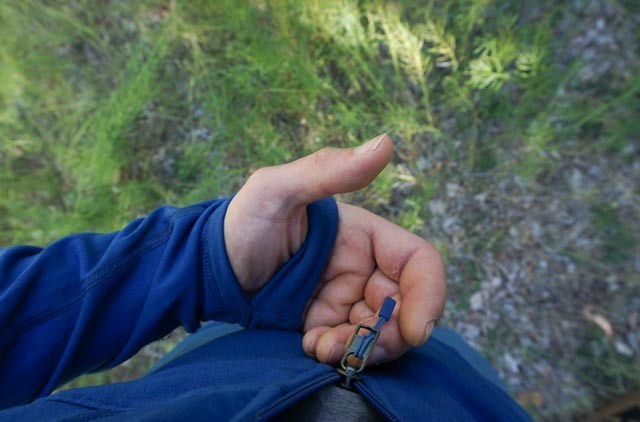 black diamond coefficient hoody - the massive thumb loops are easy to get into and make this fleece a...