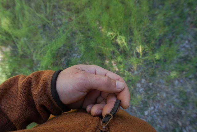 arc'teryx covert hoody - the cuffs on this fleece are comfortable and snug fitting.