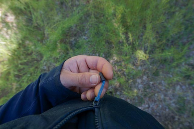 the north face fuseform progressor hoodie - the tight, beveled cuffs on this jacket are one of our cuff designs...